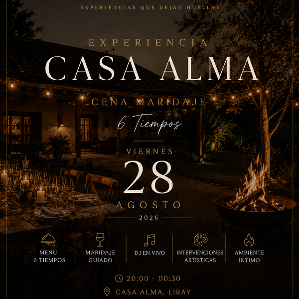 Experiencia Casa Alma 28 de Agosto 2026