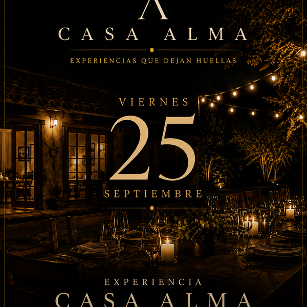 Experiencia Casa Alma 25 de Septiembre 2026