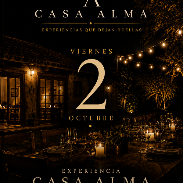 Experiencia Casa Alma 2 de Octubre 2026