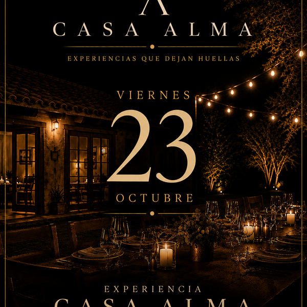 Experiencia Casa Alma 23 de Octubre 2026