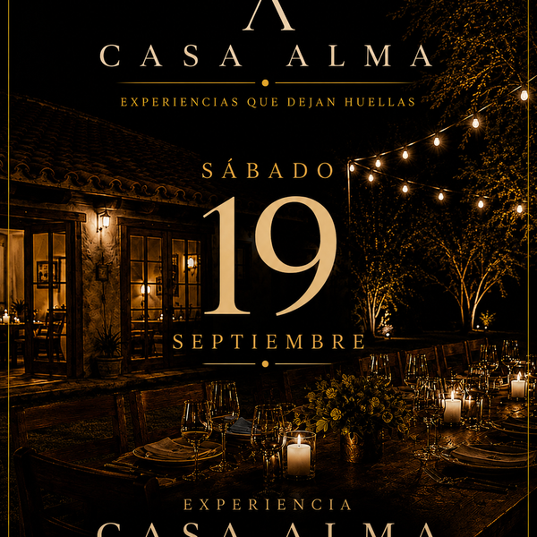 Experiencia Casa Alma 19 de Septiembre 2026