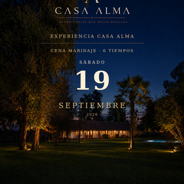 Experiencia Casa Alma 19 de Septiembre 2026