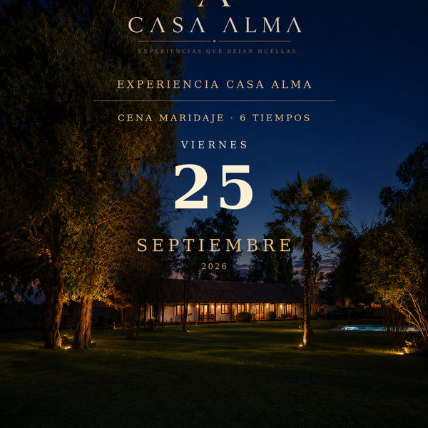 Experiencia Casa Alma 25 de Septiembre 2026
