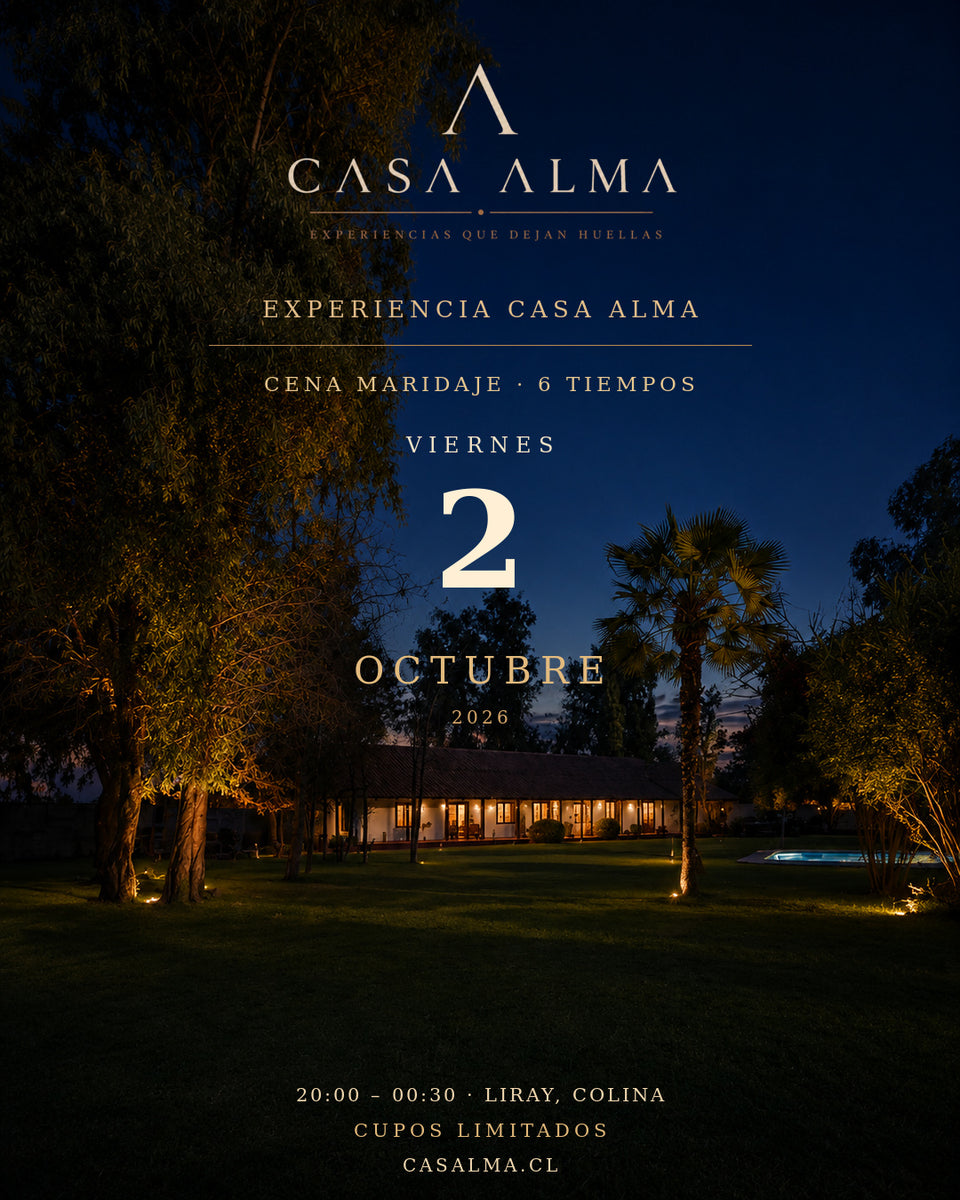 Experiencia Casa Alma 2 de Octubre 2026