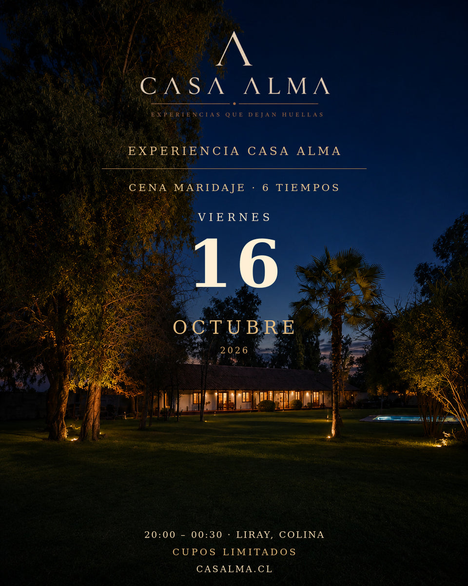 Experiencia Casa Alma 16 de Octubre 2026