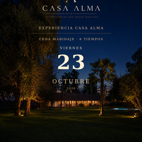 Experiencia Casa Alma 23 de Octubre 2026