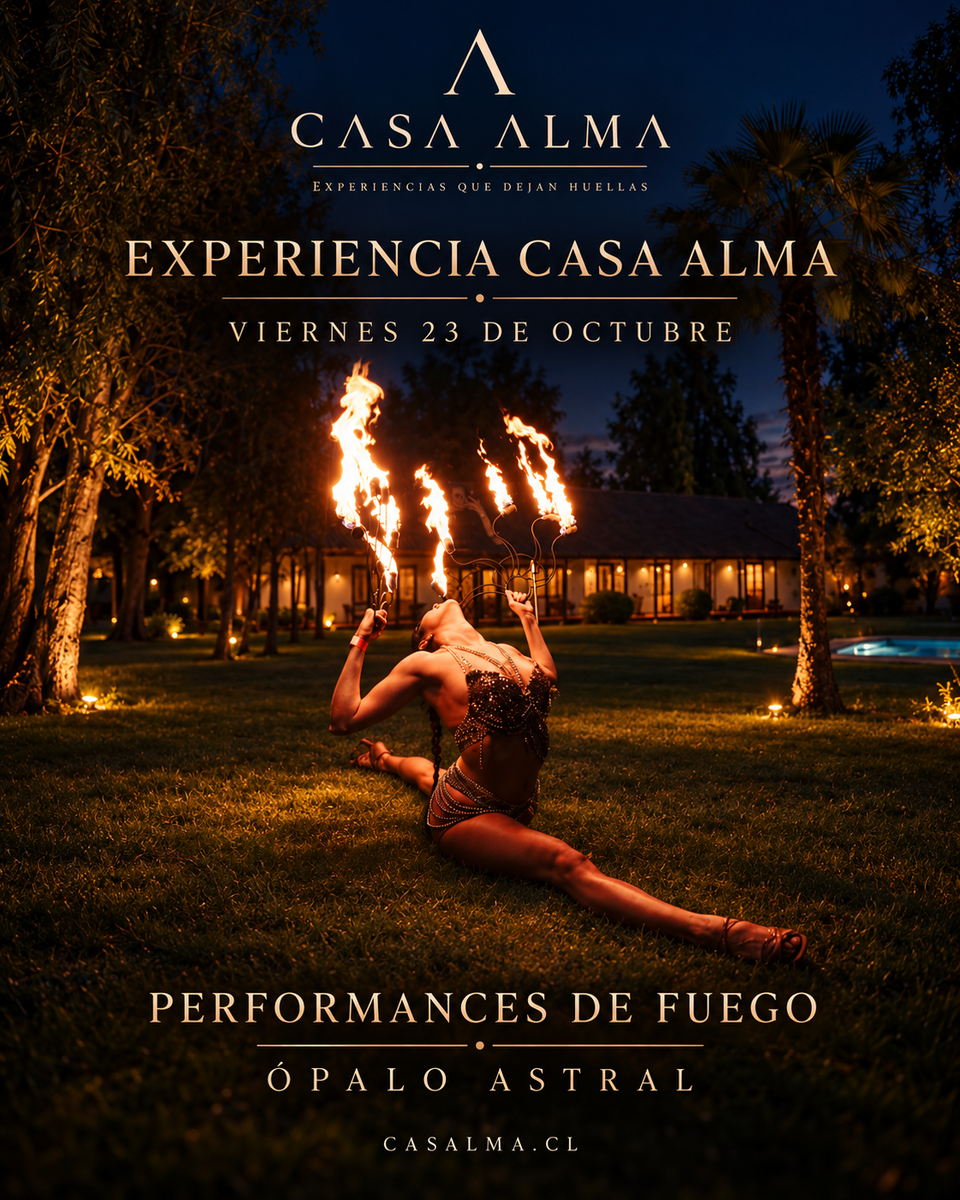 Experiencia Casa Alma 23 de Octubre 2026