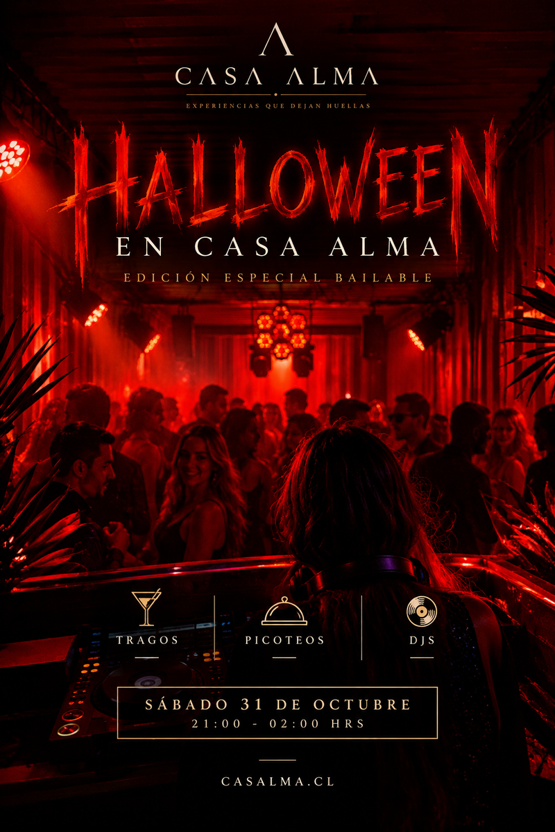 Sabado 31 - HALLOWEEN EN CASA ALMA 🎃