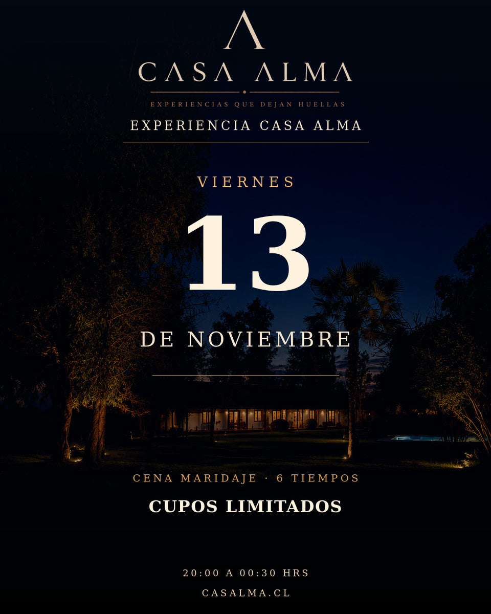 Experiencia Casa Alma · Viernes 13 de noviembre